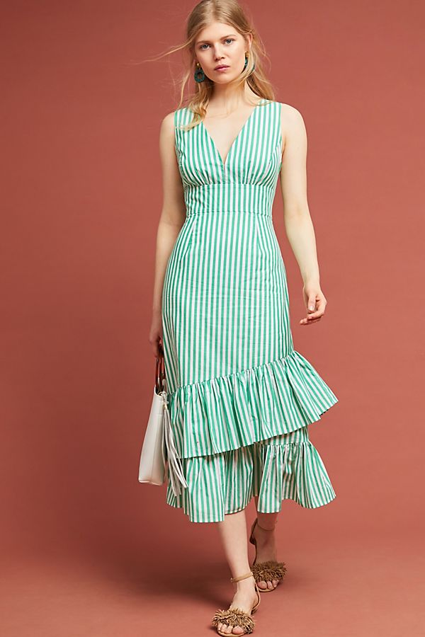 Slide View: 1: Assateague Striped Dress