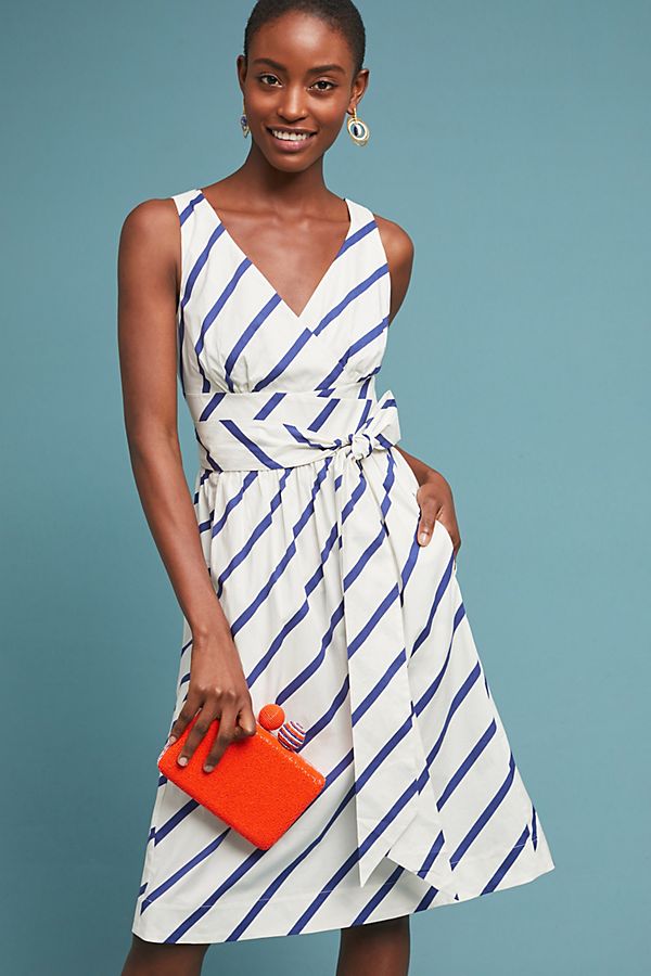 Slide View: 1: Farida Belted Dress