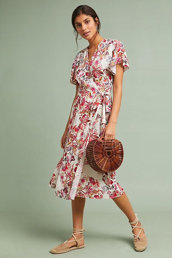 Slide View: 1: Nora Wrap Dress