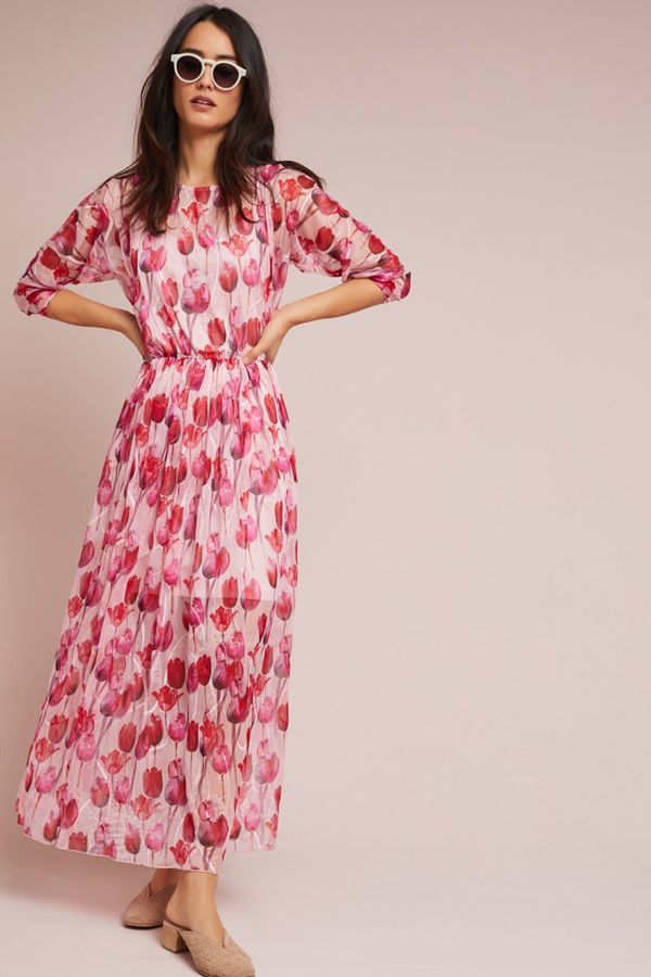 Tulip Maxi Dress Anthropologie