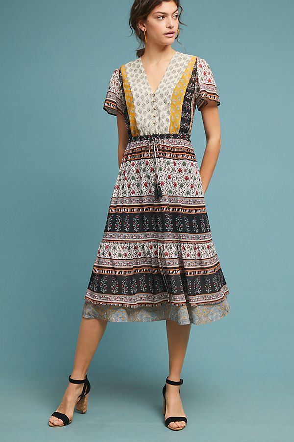 Slide View: 1: Provencal Midi Dress