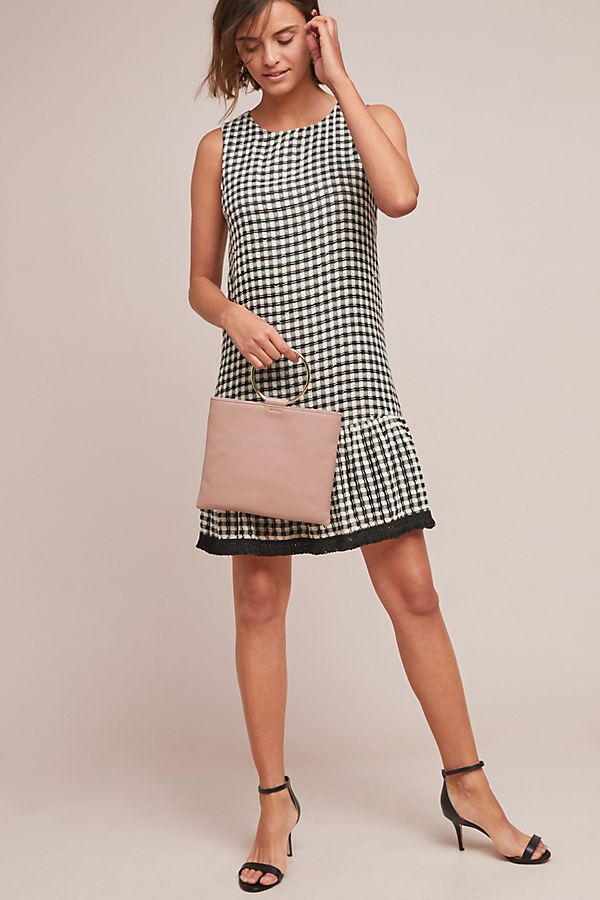 Slide View: 1: Gingham Shift Dress