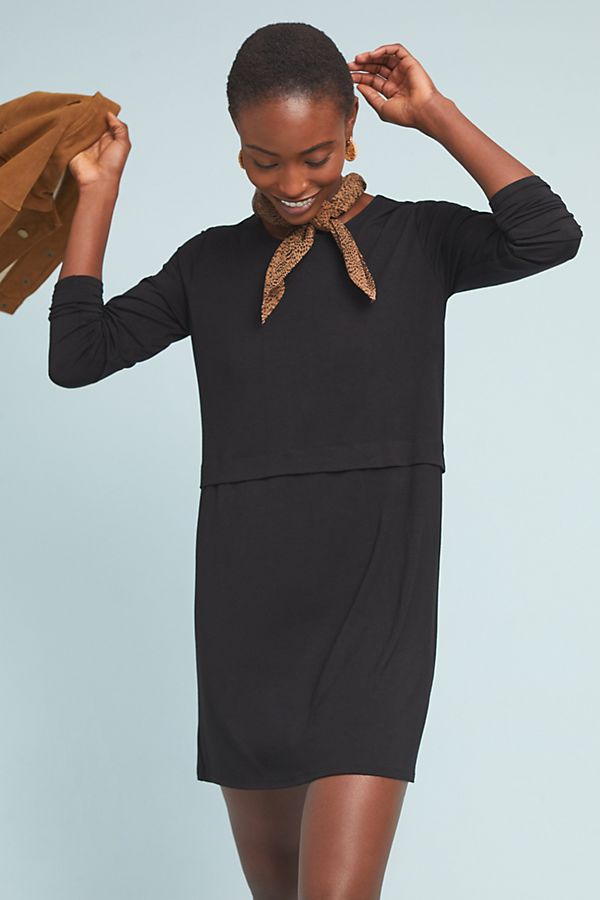 Slide View: 1: Michaela Knit Tunic Dress