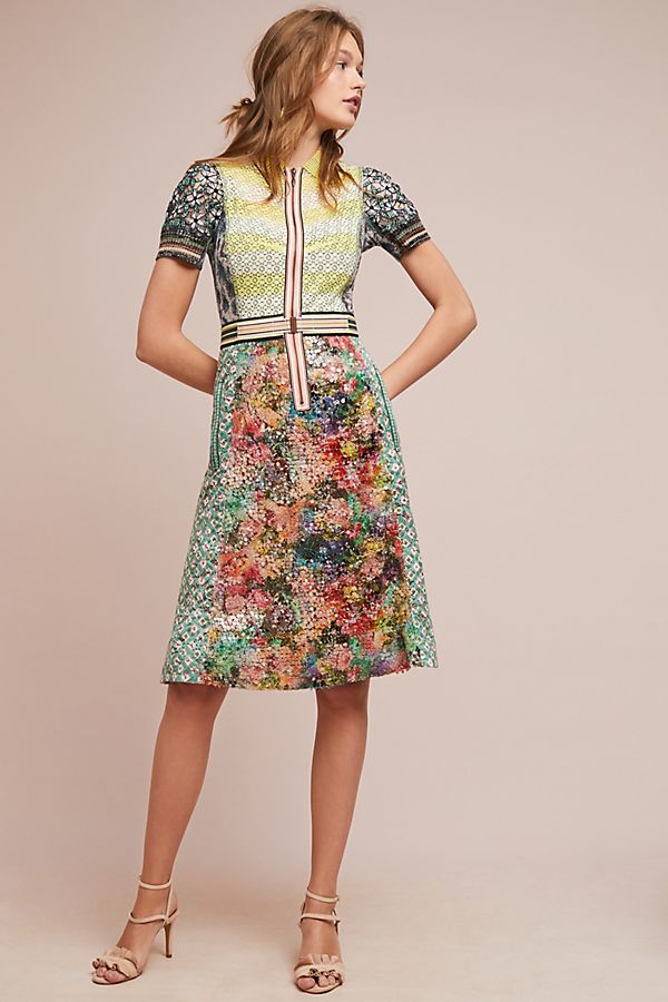 Slide View: 1: Blair Collared Column Dress