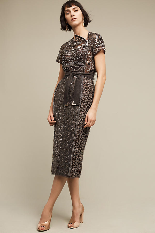 Pinot embellished dress by Anthropologie