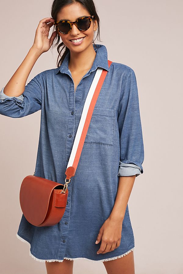 Slide View: 1: Cloth & Stone Corded Shirtdress