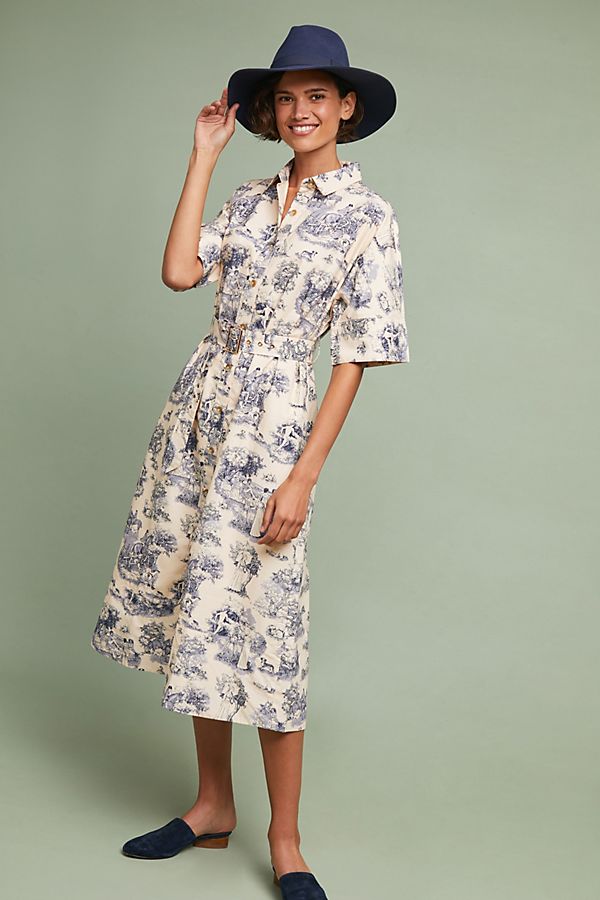 Slide View: 1: Benay Shirtdress