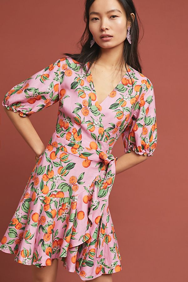 Slide View: 1: Aranciata Wrap Dress