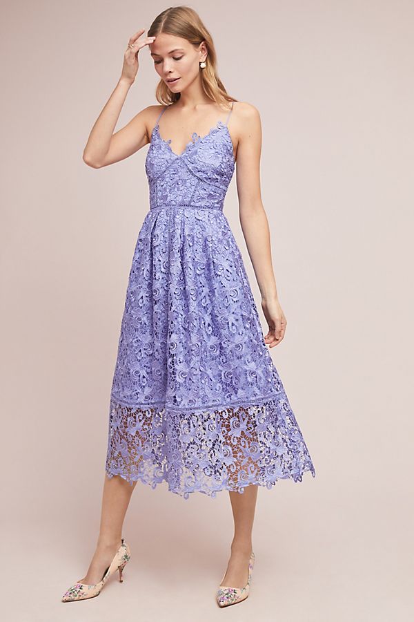 Slide View: 1: Sherbert Lace Midi Dress