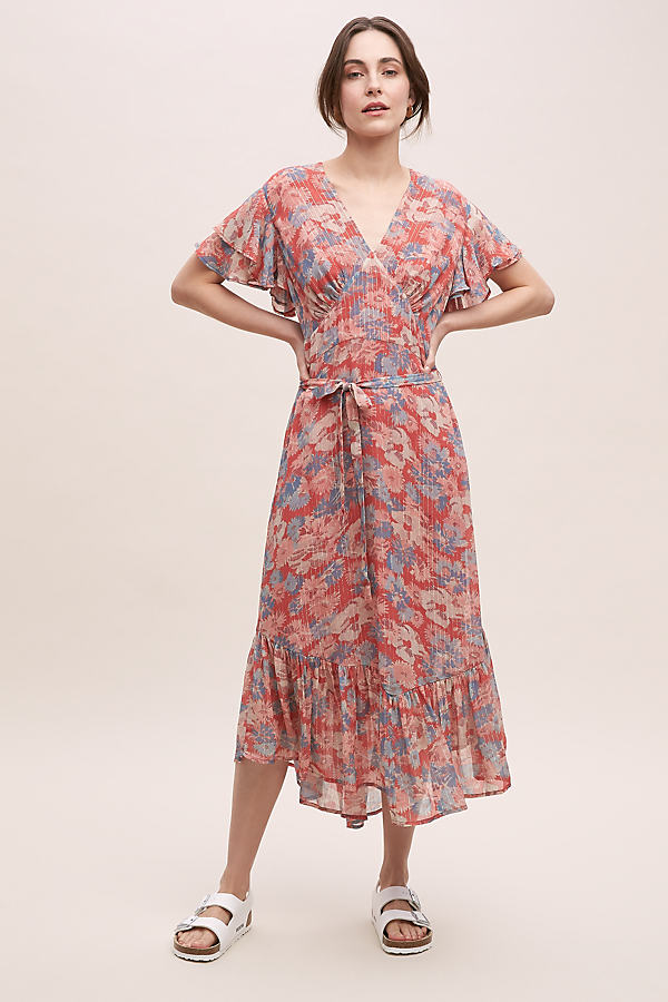 Lily And Lionel Anthropologie X  Drew Floral Dress