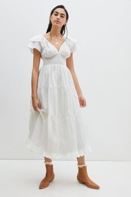 En Elly Kensington Maxi Dress In White