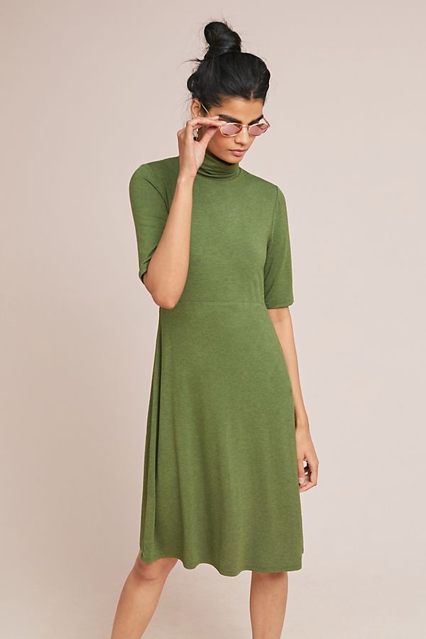 Slide View: 1: Coreyell Turtleneck Dress