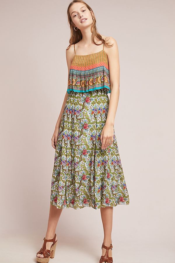 Slide View: 1: Zavora Beaded Maxi Dress