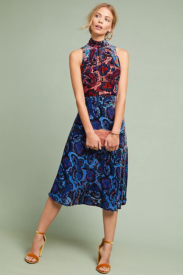 Slide View: 1: Rumie Velvet Dress