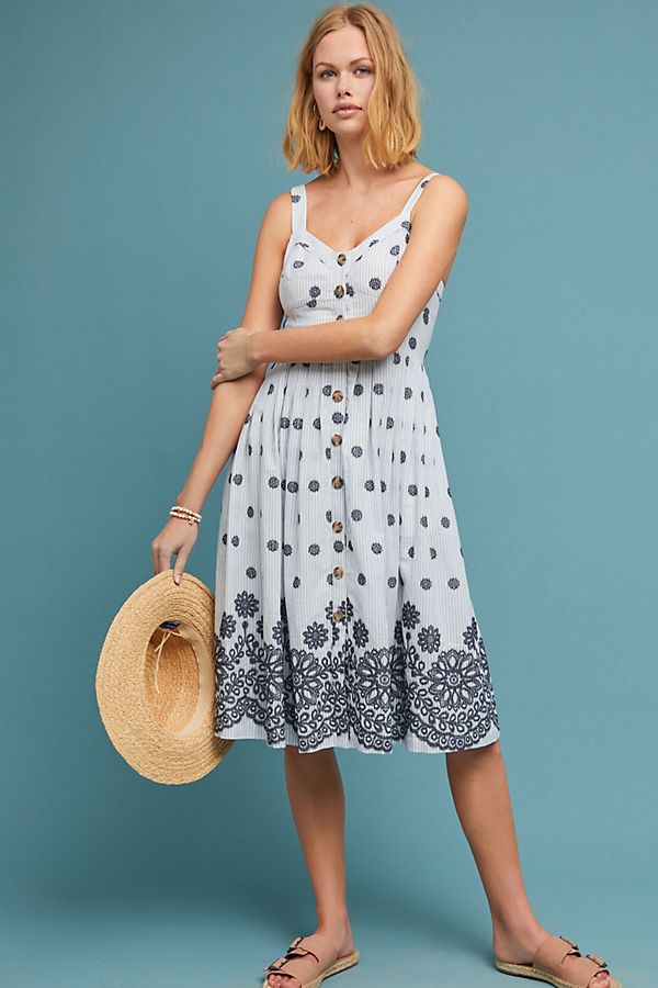 Slide View: 1: Savoy Buttondown Dress