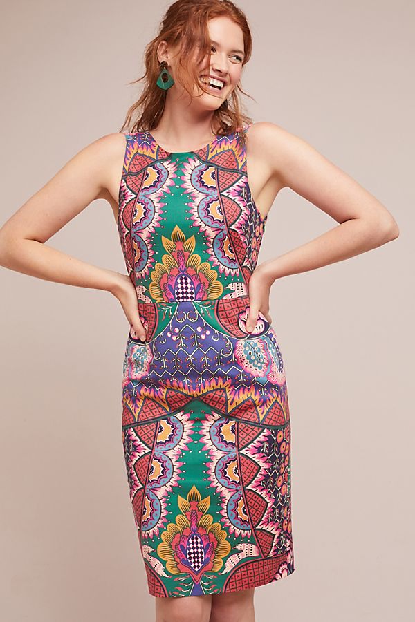 Slide View: 1: Kaleidoscope Column Dress