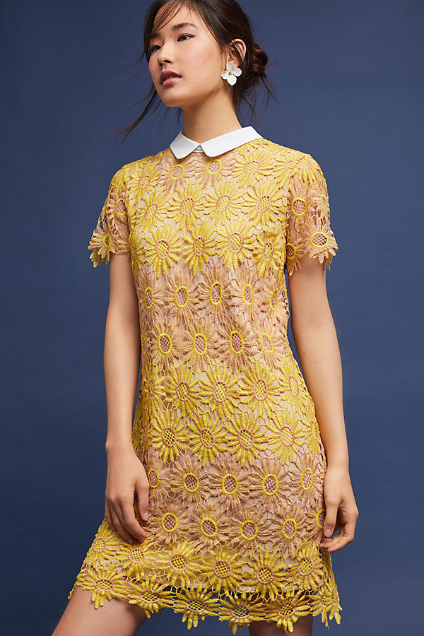 Slide View: 1: Sunflower Lace Dress