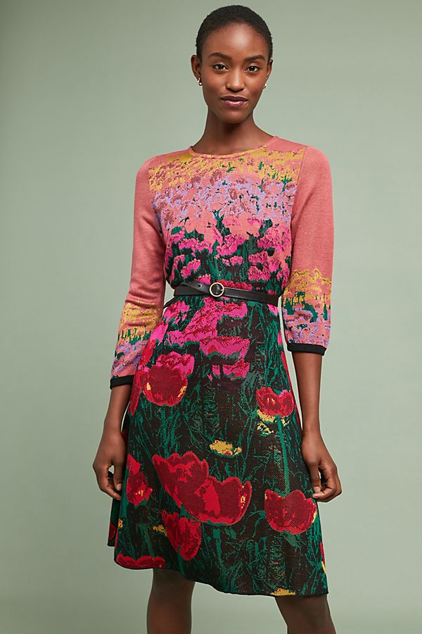 Slide View: 1: Lisse Sweater Dress