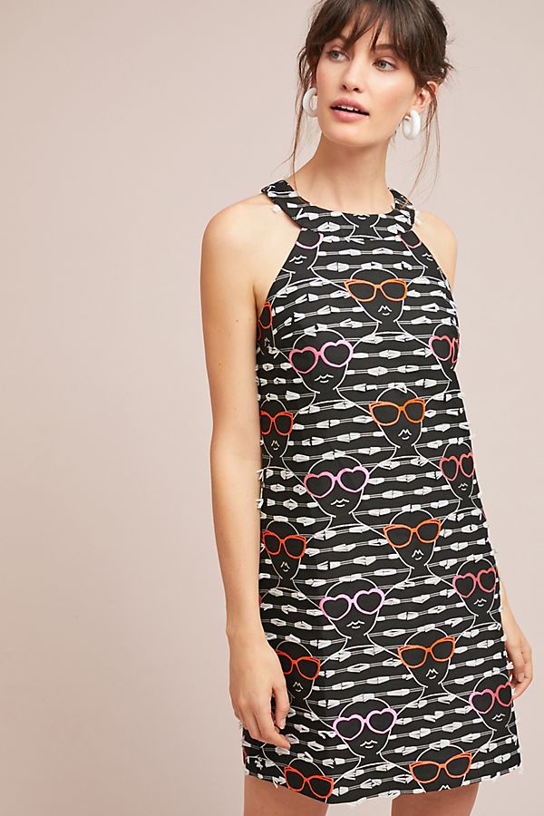 Slide View: 1: Sunglass Shift Dress