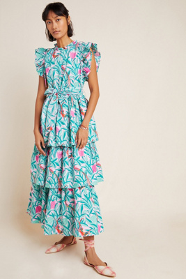 knee length dresses for ladies Banjanan Women's Olena Dress