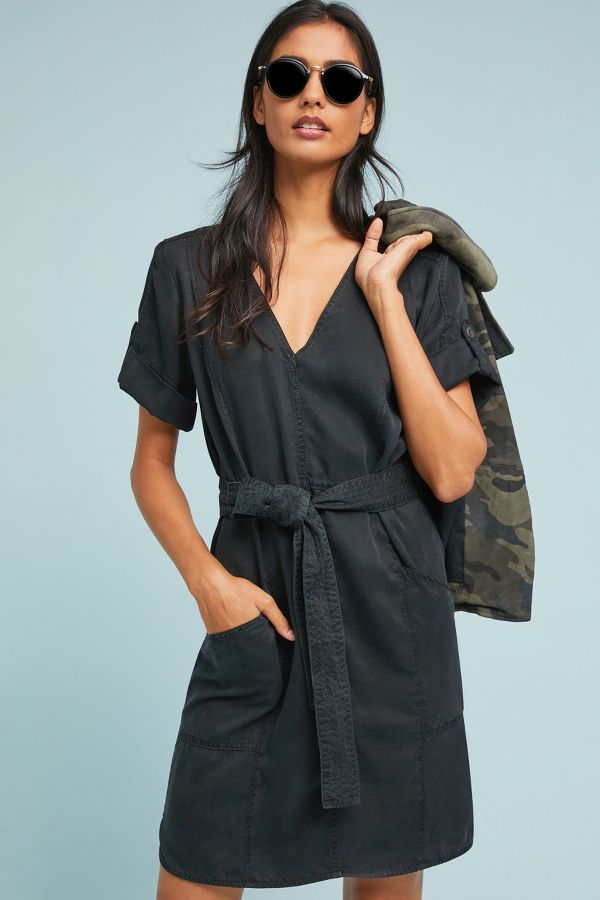 Slide View: 1: Pilcro Classic Shirtdress