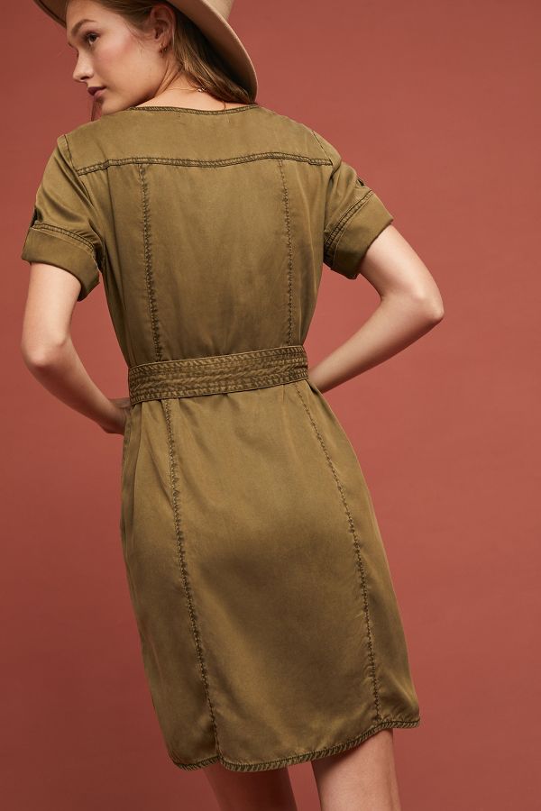 Slide View: 2: Pilcro Classic Shirtdress