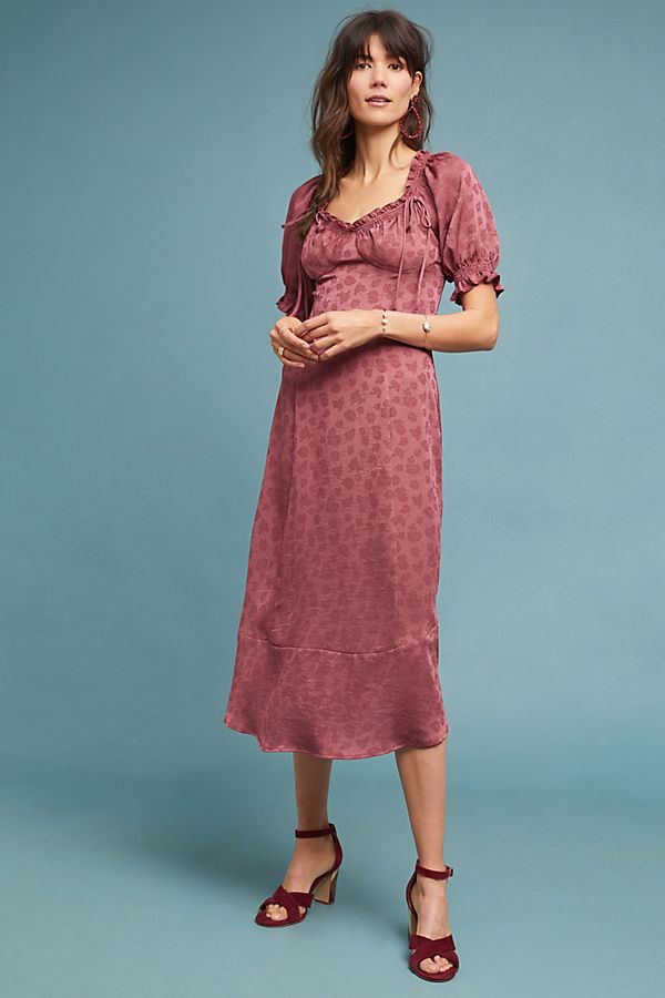 Slide View: 1: Mariah Satin Dress
