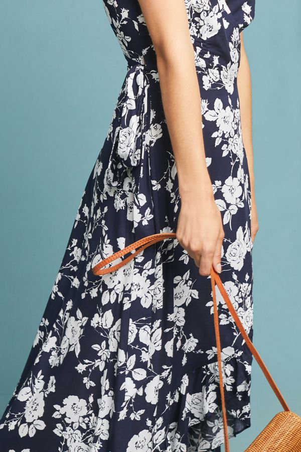 Charlotte Wrap Dress Mint