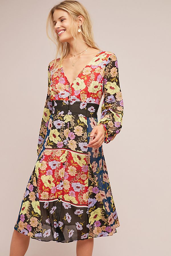 Slide View: 1: Gardenia Wrap Dress