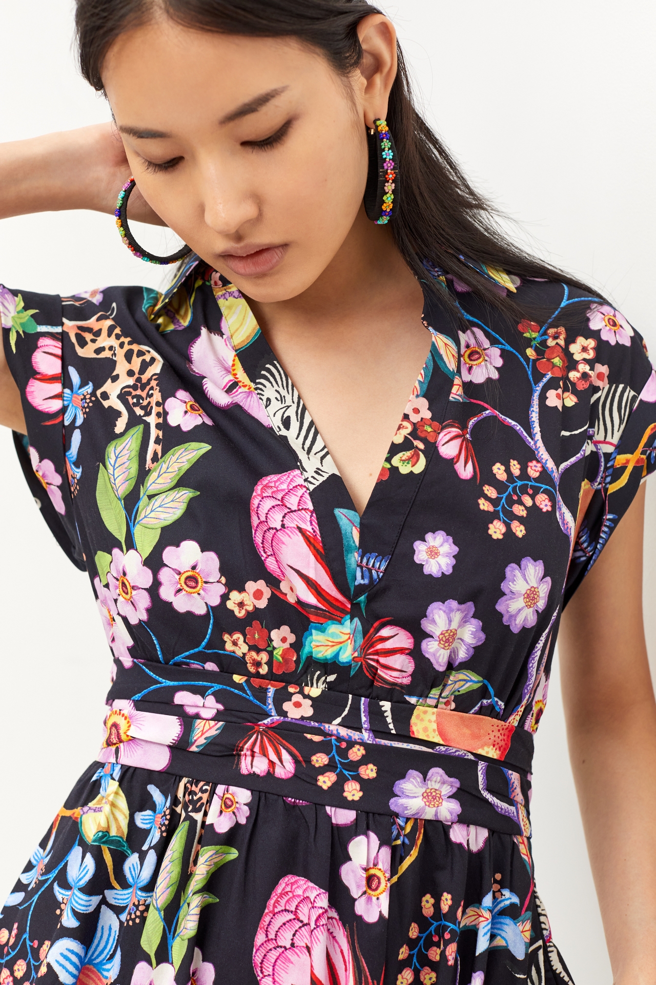 Maeve Floral Mini Dress