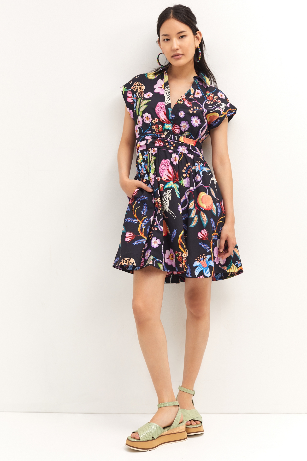 Maeve Floral Mini Dress