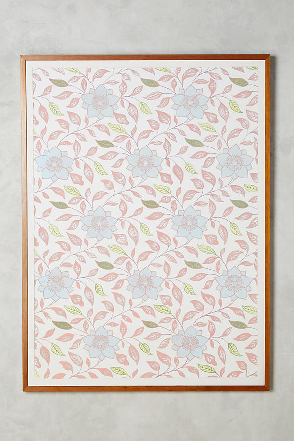 Slide View: 1: Transitional Floral Wall Art