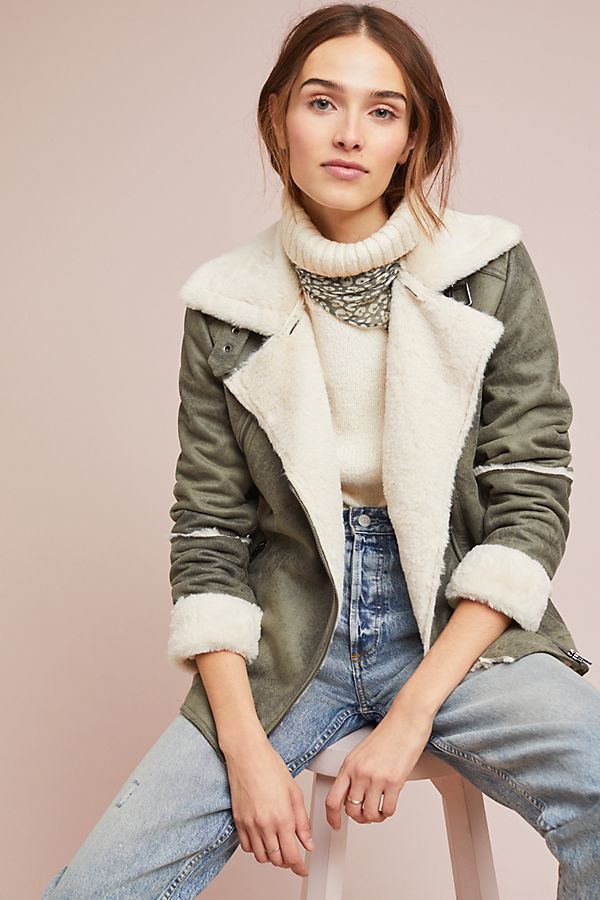 Slide View: 1: Inari Sherpa Coat