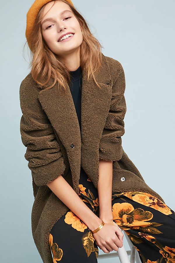 Slide View: 1: Trishelle Sherpa Coat