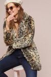 Thumbnail View 1: Leopard Faux Fur Coat