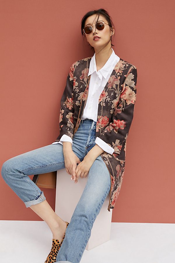 Slide View: 1: Marcela Floral Jacket