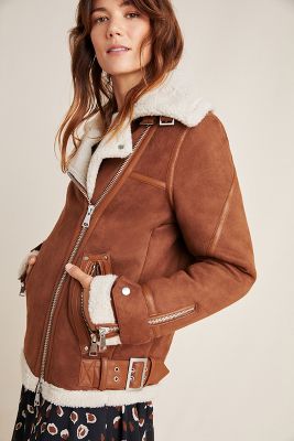 bagatelle shearling jacket