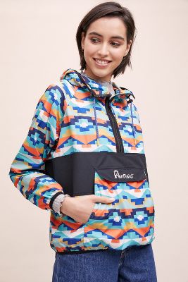 Penfield Geometric-print Hooded Jacket