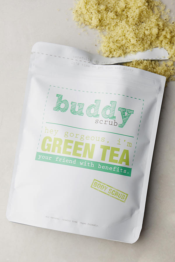 Green tea body scrub