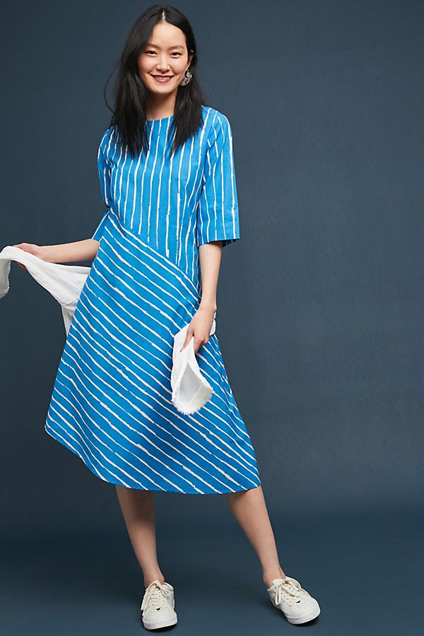 Cremona Asymmetrical Dress | Anthropologie