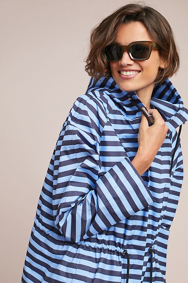 Slide View: 1: Striped Anorak
