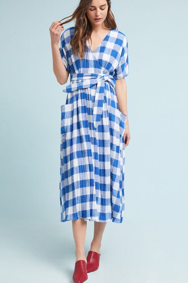 Mara Hoffman Ingrid Gingham Dress | Anthropologie