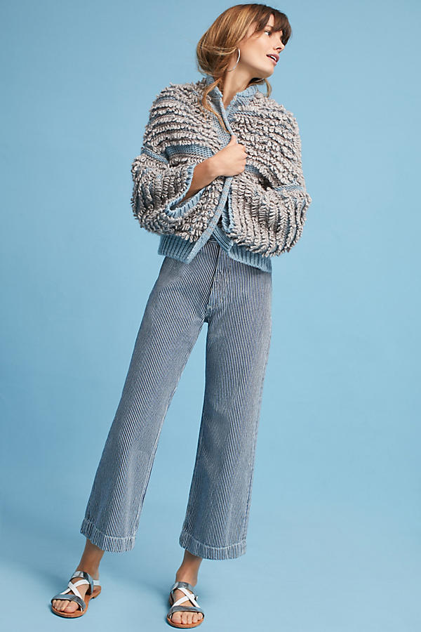 Slide View: 1: M.i.h Caron Cropped Wide-Legs