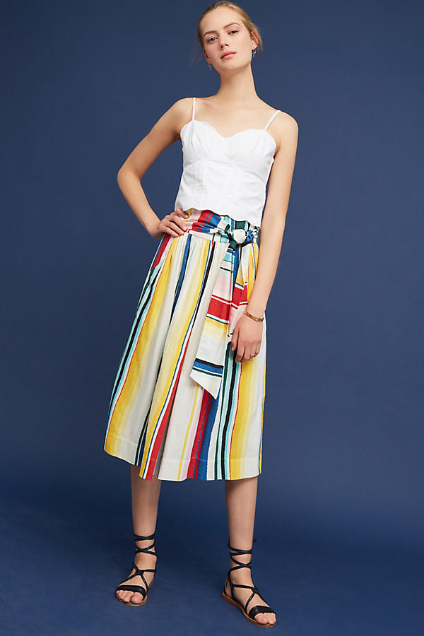 Slide View: 4: Kimani Silk Skirt