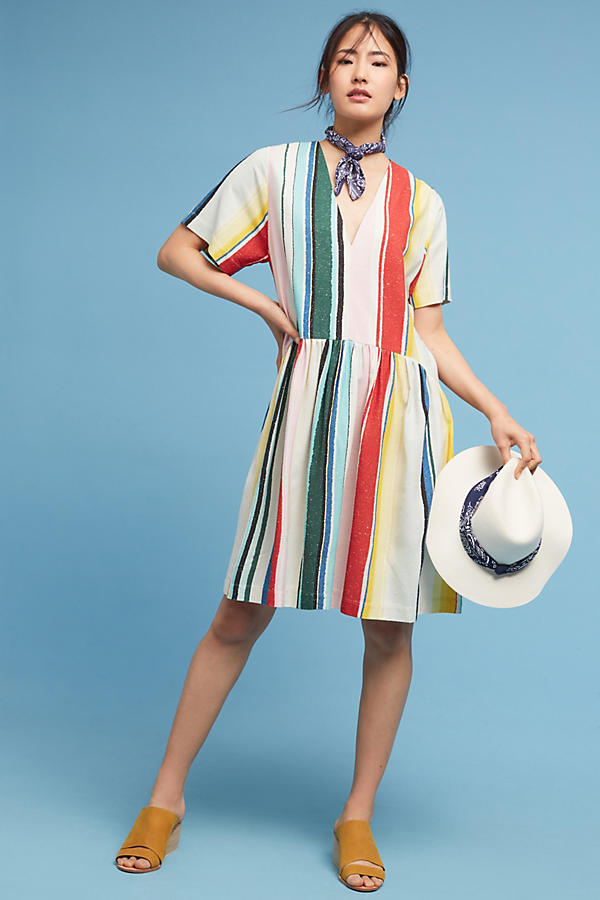 Slide View: 1: Catalina Silk Dress