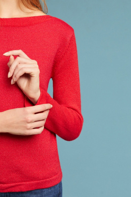 Clancy Boat Neck Pullover | Anthropologie