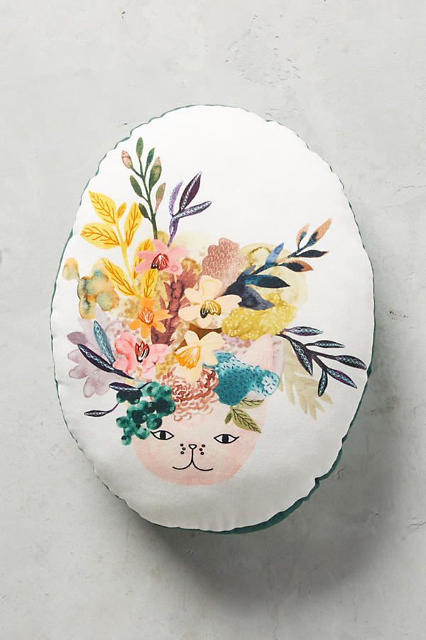 Slide View: 1: Animal Arrangement Pillow