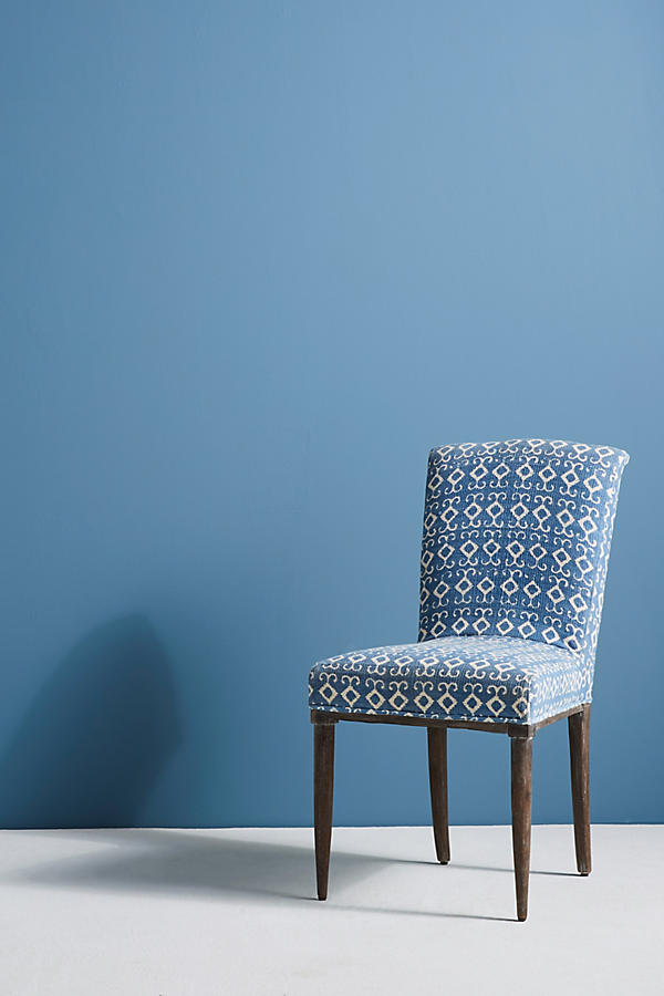 Slide View: 1: Elza Indigo Dining Chair