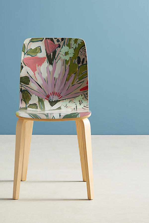 Slide View: 1: Purple Garden Tamsin Chair