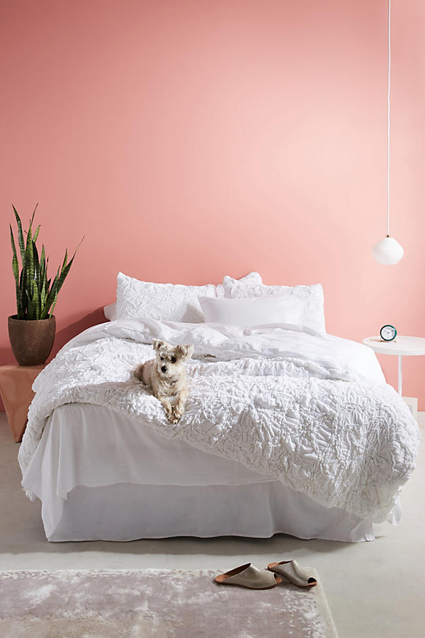 Slide View: 1: Textured Caya Duvet Cover